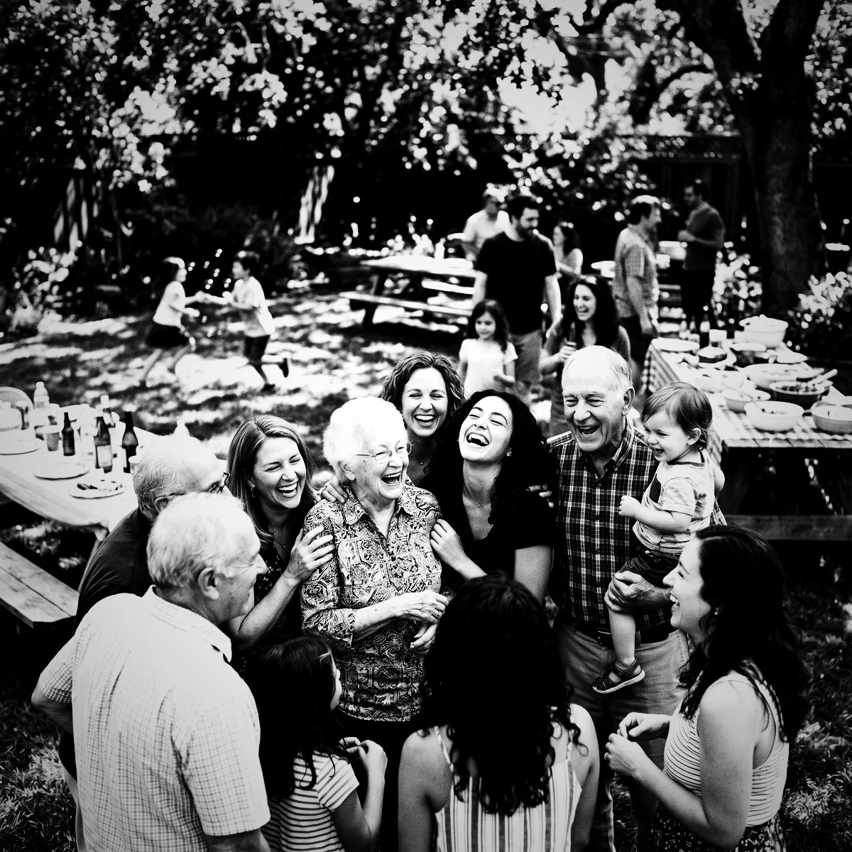 Noir photo filter example