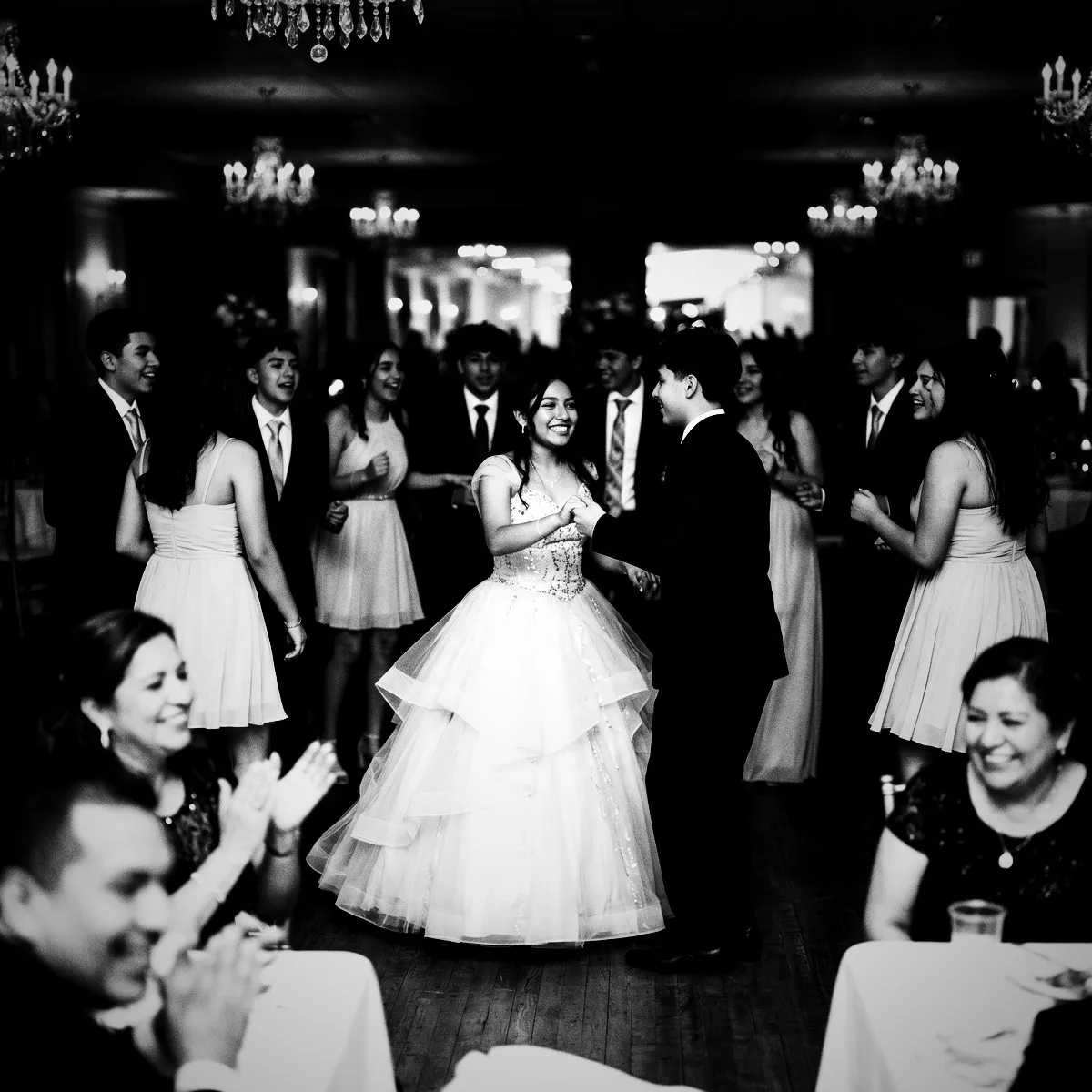 Noir photo filter example