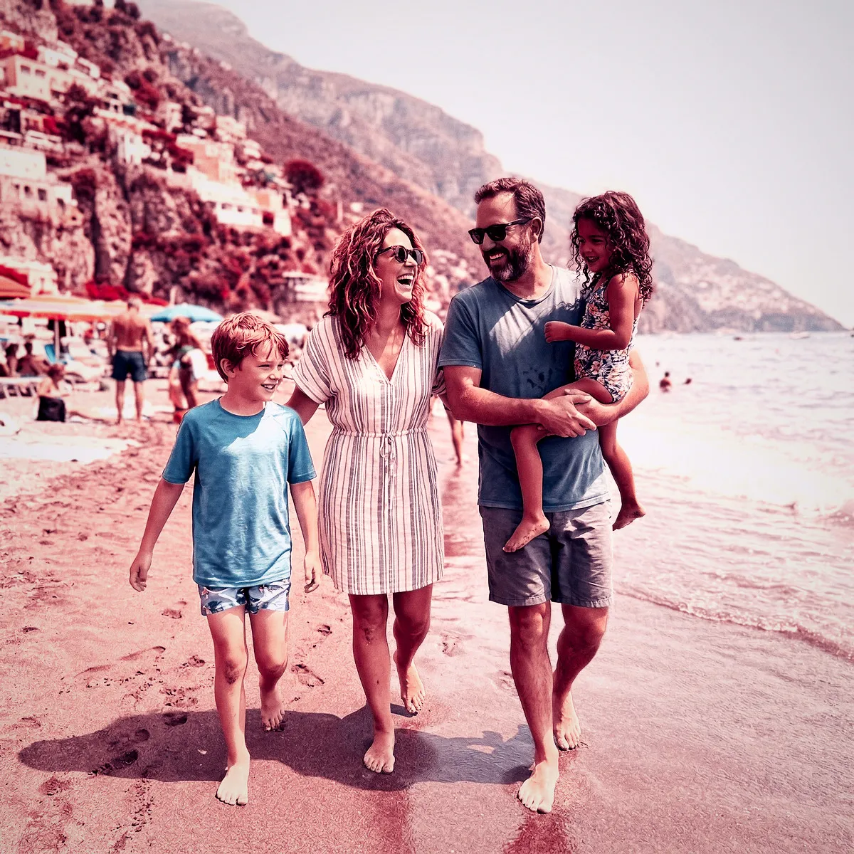 Infrared photo filter example