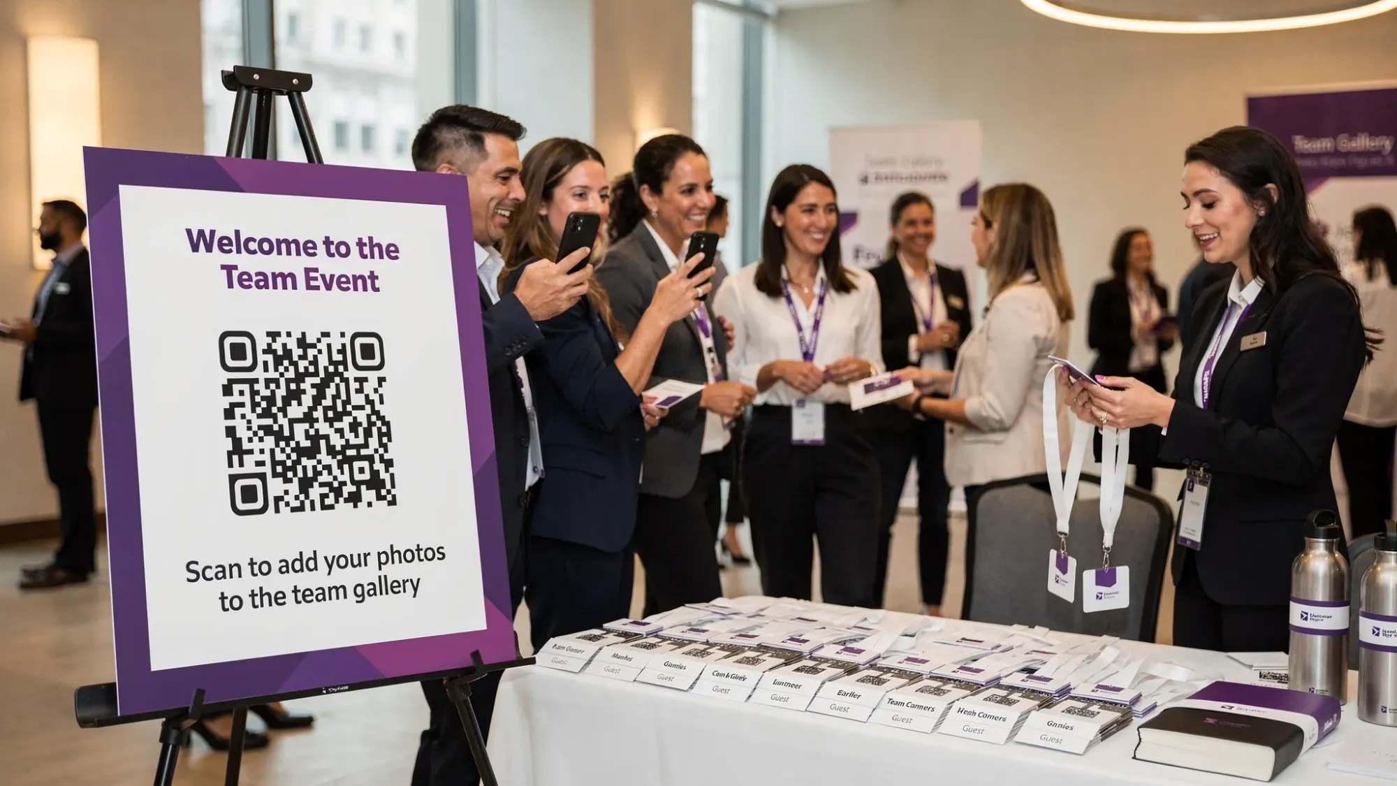 Corporate Photos: A Simple System to Collect Team Pics