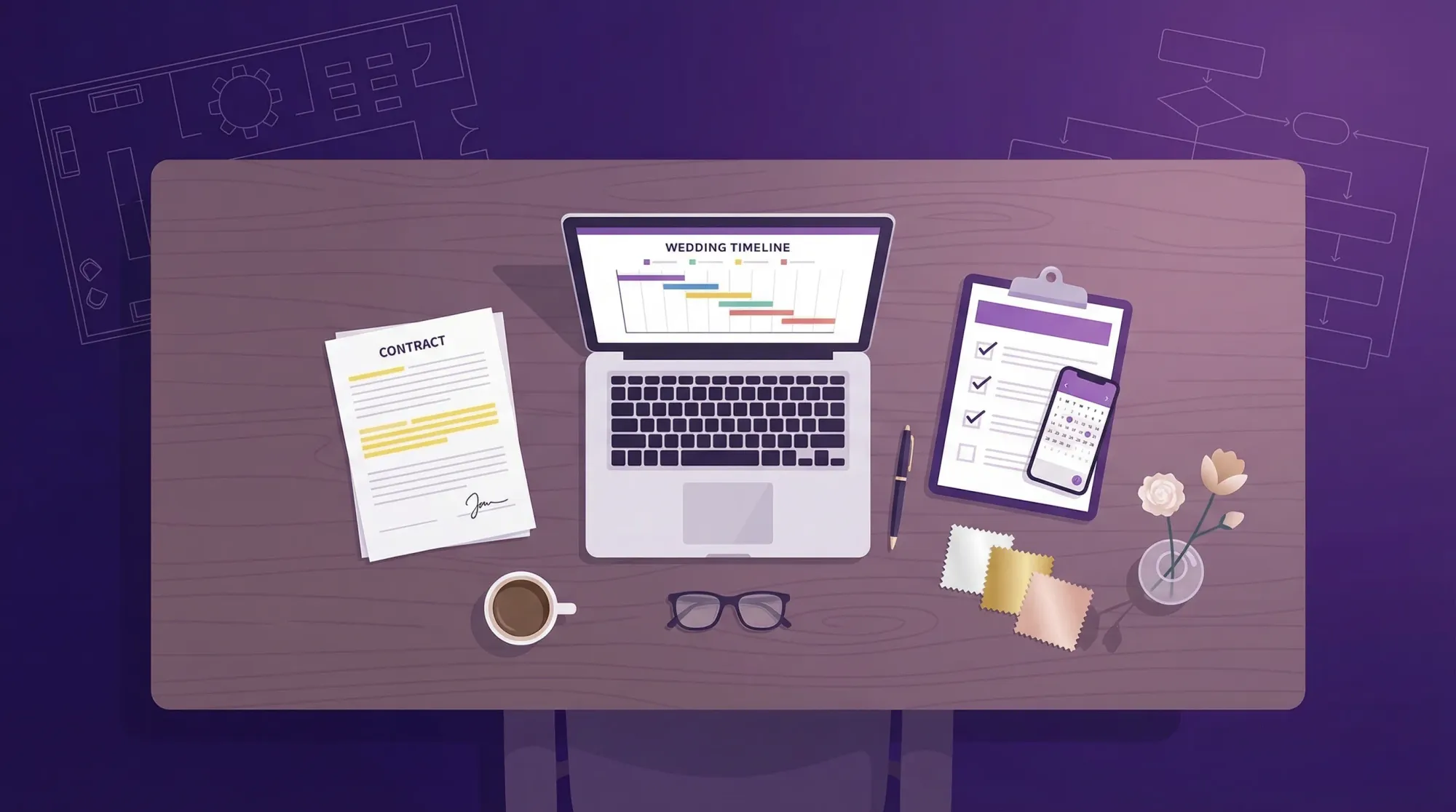 What Wedding Planner Charges Include (and What They Don’t)