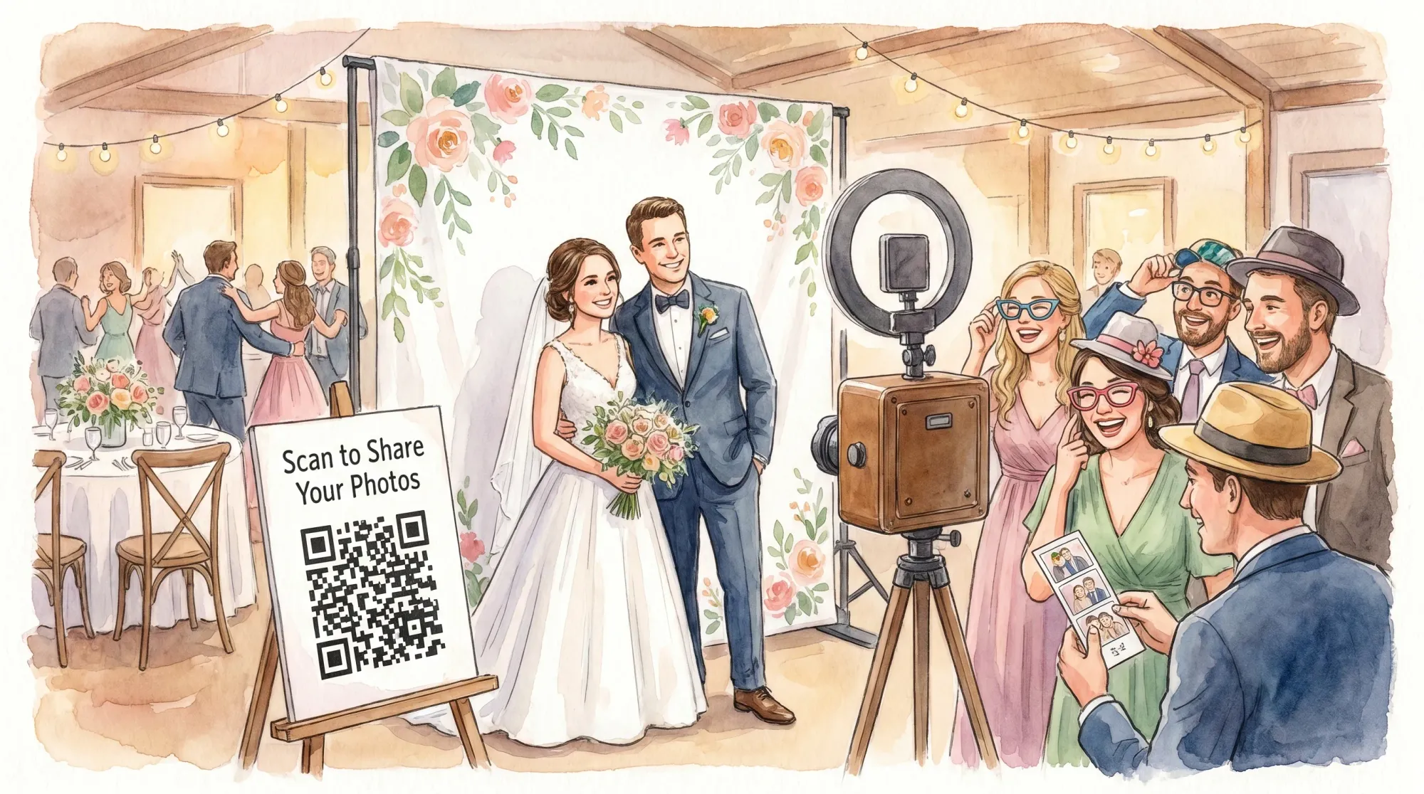 Photo Booths for Weddings: When They’re Worth It