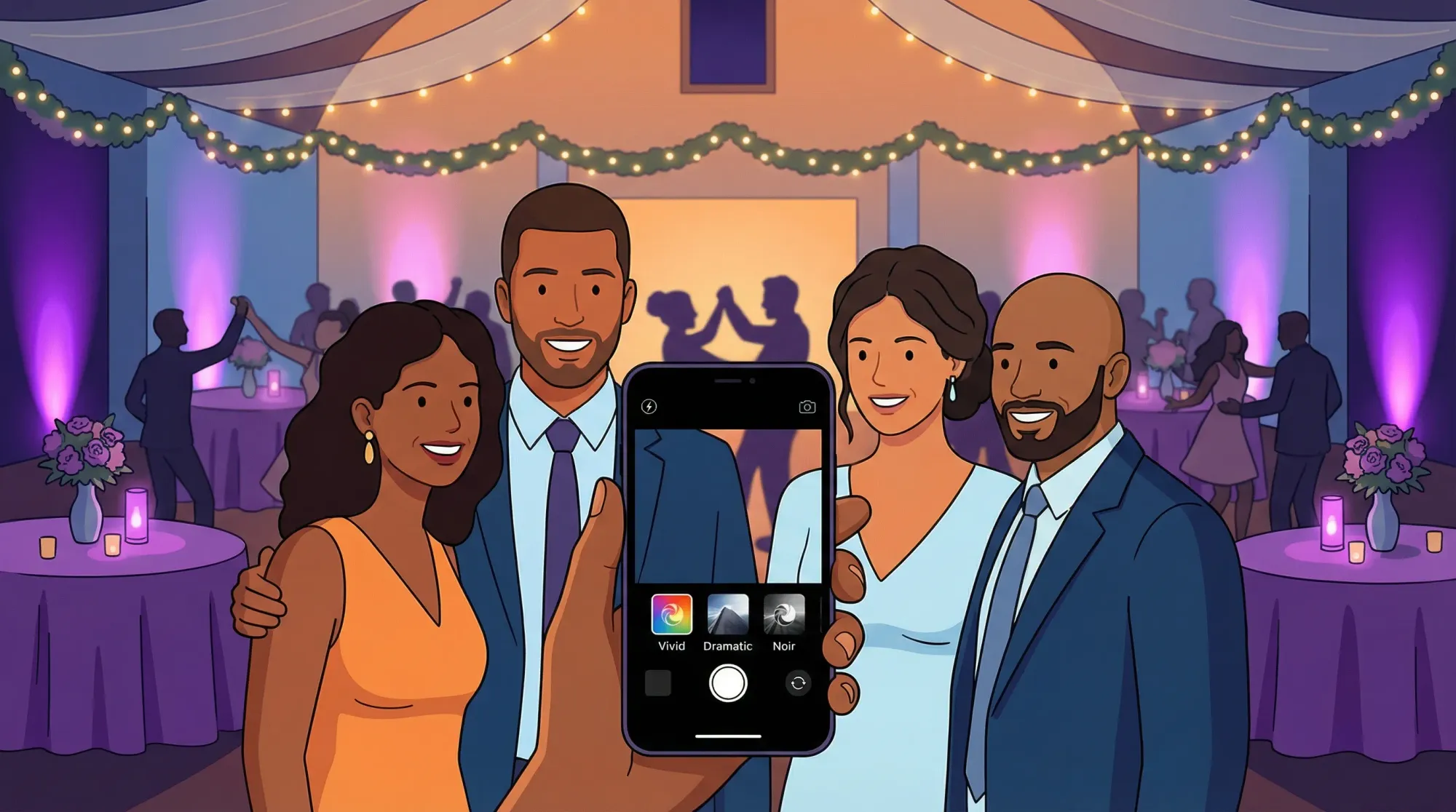 Best Filters for iPhone Camera for Party and Event Photos