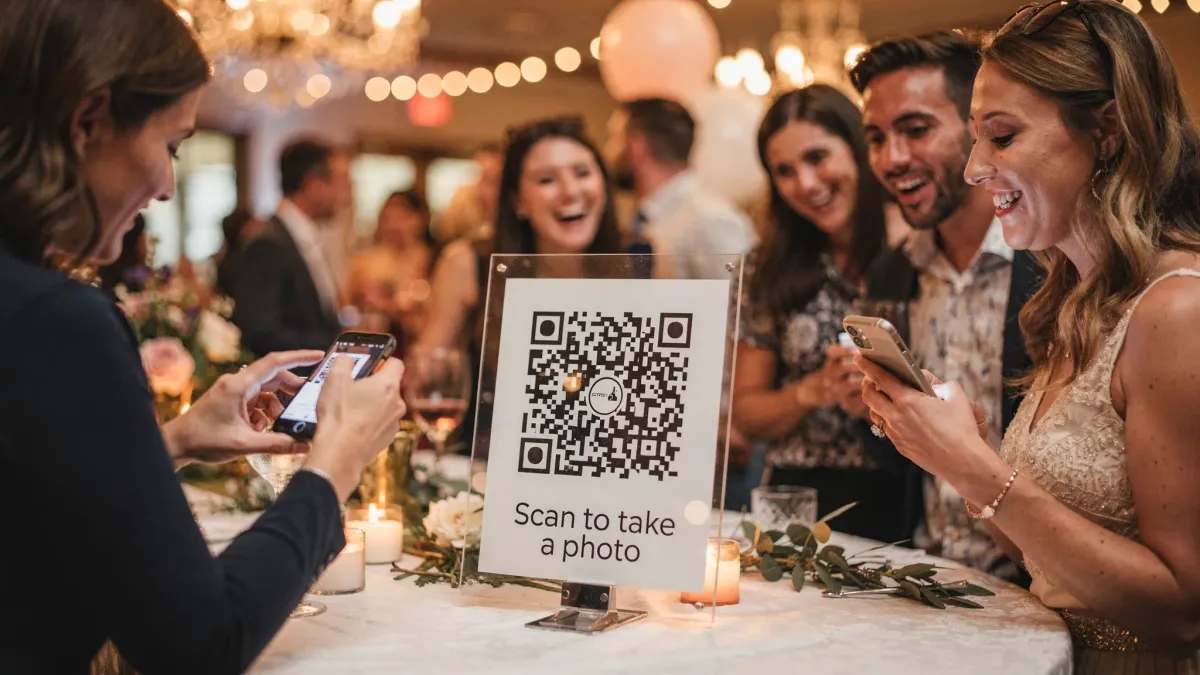 QR Code Camera: Let Guests Snap and Upload in Seconds