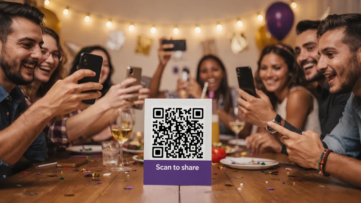 Party Photos: The Easiest Way to Collect Everyone’s Shots