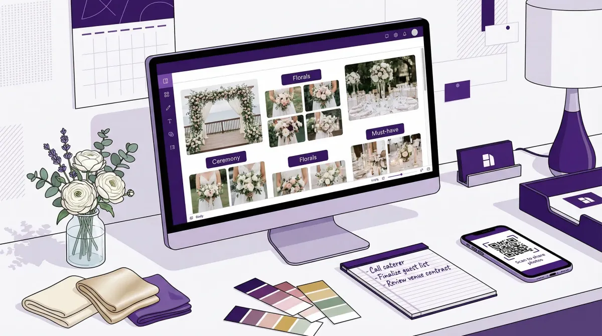 Wedding Inspo Photos: How to Save, Tag, and Share with Vendors