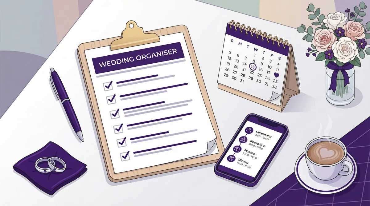 Wedding Organiser Checklist: One Page You Can Print