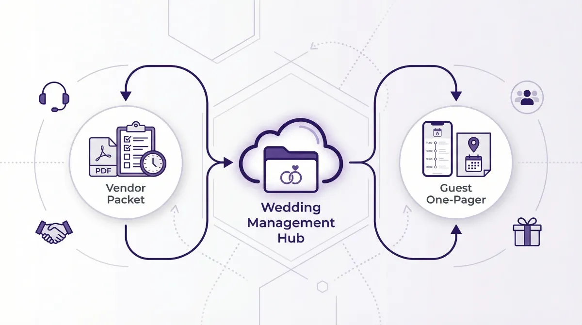 Wedding Management: A Simple System for Vendors and Guests