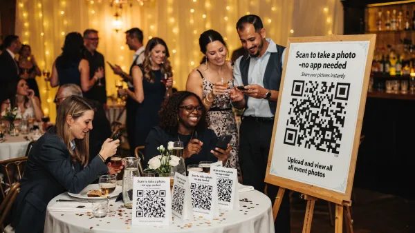 How to Take a Photo With QR Code Sharing for Your Event