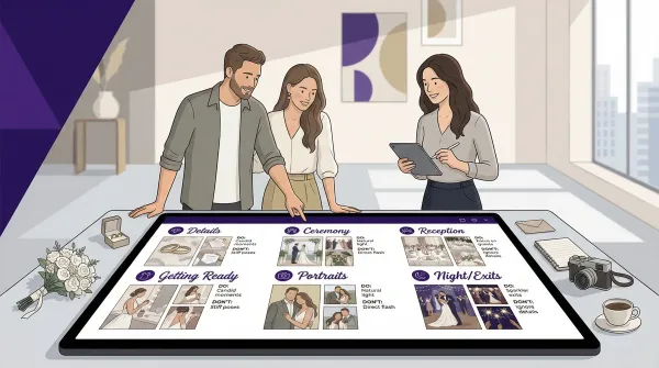 Wedding Photo Inspiration: Build a Shot Moodboard Fast