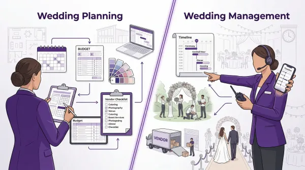Wedding Management Services vs Planning: Key Differences